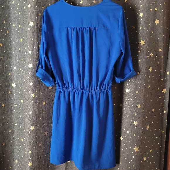 Gianni Bini | Brilliant Blue Dress Small - Picture 4 of 4